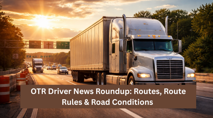 OTR Driver News Roundup: Routes, Route Rules & Road Conditions