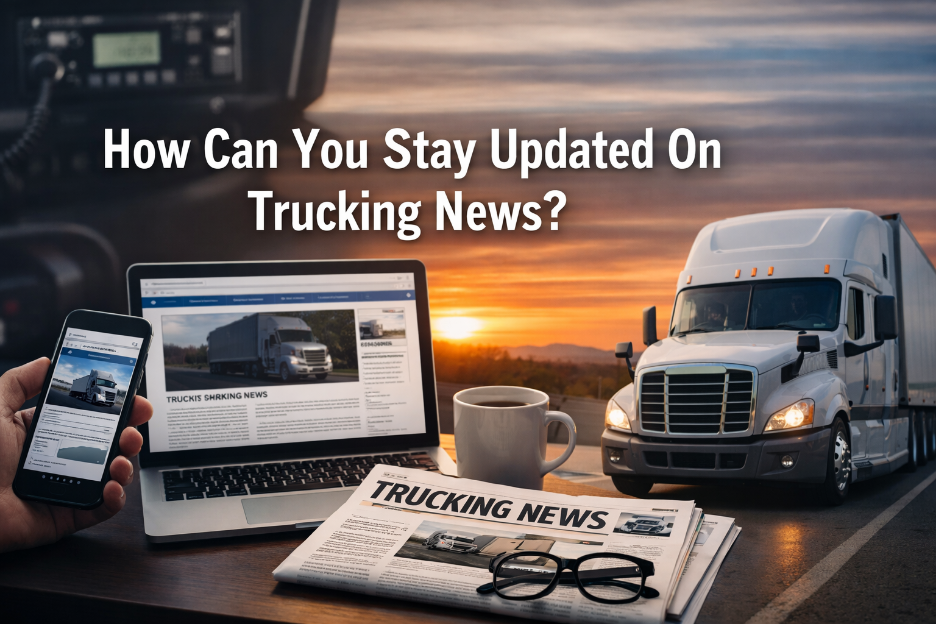 How Can You Stay Updated On Trucking News?